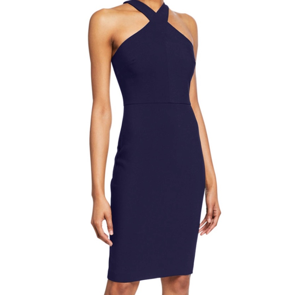 NWT Likely Carolyn Halter-Neck Sheath Dress